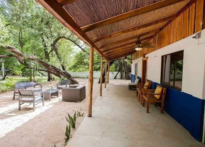 La Choza Del Estero - 5Br Beachfront Oasis With Direct National Park & Beach Access, Private Pool, Large Yard, & Bbq Villa *